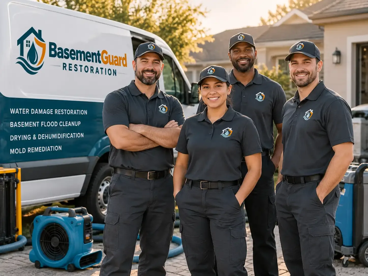 Basement Water Damage Restoration company in Pickstown, SD